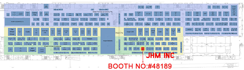 The 136th China Import and Export Fair Location about Jihoo Wheels