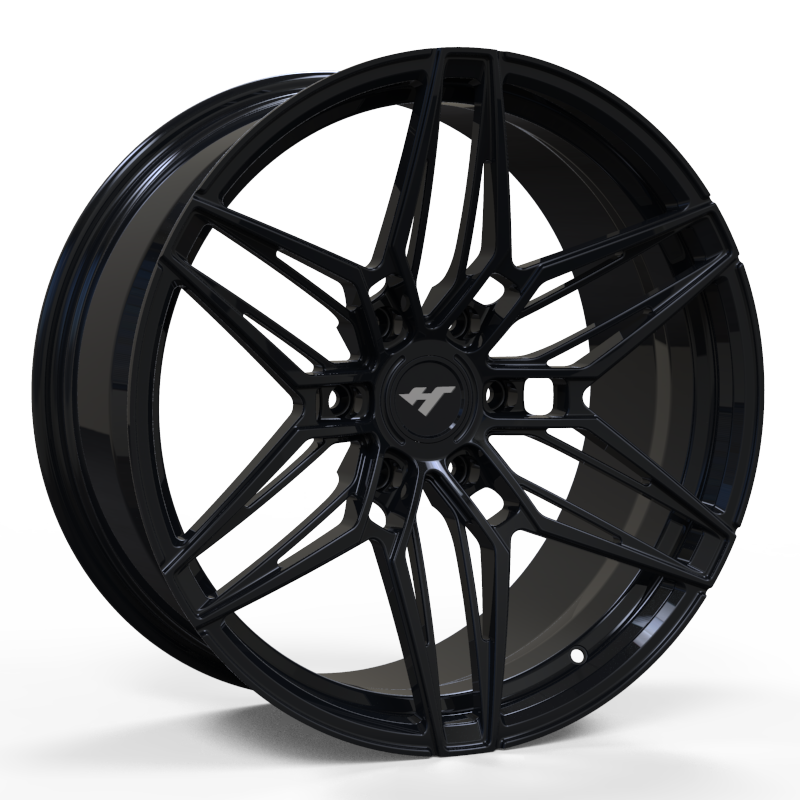 18X8.0 inch black wheel rim